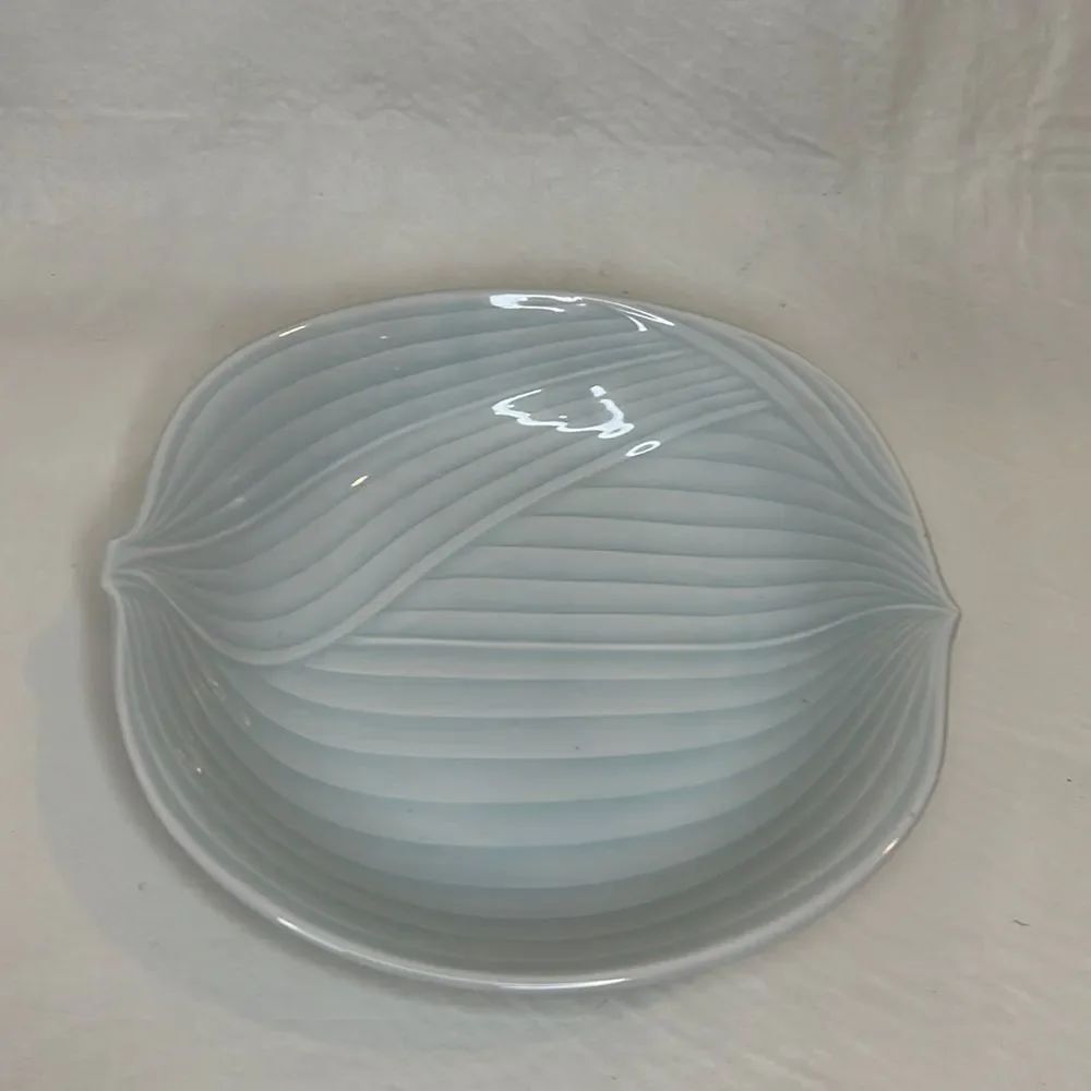 Porcelain China Plate Bowl Dish Texture Leaf Sea Stripe Chinese Japanese Caldron